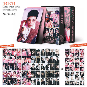 92 pièces/ensemble de cartes Lomo Kpop <span class=keywords><strong>Straykids</strong></span> DO IT Album, autocollants, <span class=keywords><strong>Hyunjin</strong></span> Felix Lee Know Han, photocartes de mode, cartes postales, Noël, revêtement - Product Image 4