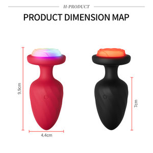 Vibrador Anal APP Control remoto Butt Plug Hombres Masajeador de próstata Masturbador femenino para adultos Juguetes sexuales Mujeres Hombres Gay - Product Image 4