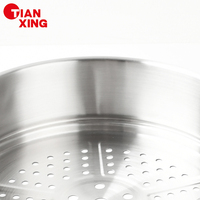 TIANXING OEM ODM Panier à vapeur en acier inoxydable 304 à mailles fines Ustensiles de cuisine Support pour cuiseur vapeur en gros