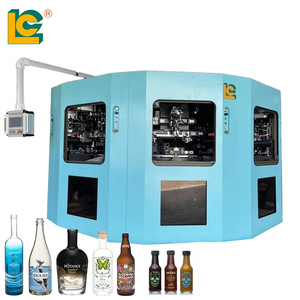 Nouvelle machine automatique de sérigraphie pour bouteilles de bière avec positionnement par caméra CCD, tunnel de séchage par traitement à la flamme, UV pour l'industrie plastique - Product Image 1