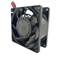 Ventilateur axial CC haute vitesse 9238 9,2 cm 12V 24V 48V 92x92x38mm, ventilateurs haute pression et haut débit d'air (CFM) pour systèmes de stockage et VFD haute puissance