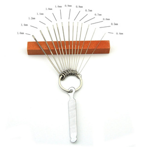 13ขนาด<span class=keywords><strong>ก</strong></span>้านเลื่อยวงแหวนน็อตชุดตะไบเครื่องมือซ่อม<span class=keywords><strong>ก</strong></span>ีตาร์ DIY แบบพ<span class=keywords><strong>ก</strong></span>พา - Product Image 5