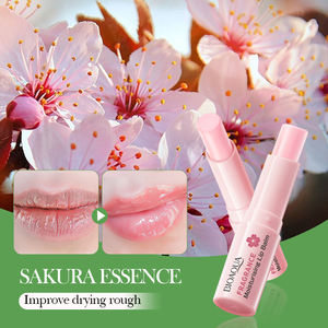 Bálsamo Labial Hidratante de Flor de Cerezo Orgánico BIOAQUA, Precios al por Mayor, Impermeable, Nutritivo, Reparador Anti-agrietamiento, Bálsamo Labial para Dormir - Product Image 2