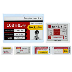 Soluciones Inteligentes para el Cuidado de la Salud, Etiqueta Electrónica para Puerta, Pantalla Grande a Color E-Paper E-Ink, Etiquetas Digitales ESL para Hospitales - Product Image 1