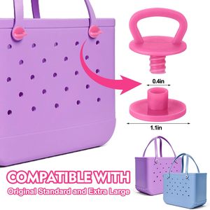 Botones de Repuesto Reutilizables para Remaches de Correas de Bolsos Bogg, Compatibles con Asas de Bolsos Bogg, Añaden Función de Gancho - Product Image 4