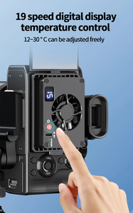 พัดลมระบายความร้อนระบบระบายความร้อนกล้องหม้อน้ำเซมิคอนดักเตอร์สำหรับ Sony Canon Fujifilm <span class=keywords><strong>Nikon</strong></span> A7M4 R8 R7 <span class=keywords><strong>R6</strong></span> XT4 - Product Image 3