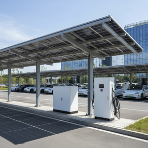 Système <span class=keywords><strong>de</strong></span> recharge <span class=keywords><strong>de</strong></span> batteries solaires photovoltaïques DC tout-en-un ESS EV 100 kW+ - Station <span class=keywords><strong>de</strong></span> recharge <span class=keywords><strong>pour</strong></span> voitures électriques en état neuf - Stockage d'énergie renouvelable - Product Image 1