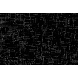 Alfombra Negra <span class=keywords><strong>Italiana</strong></span> de Lujo Ligero, Moderna y Minimalista, Lavable, Borrable, Impermeable para Sala de Estar y Sofá - Product Image 5