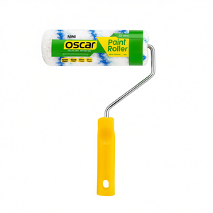 Mini Paint Roller 22mm x 100mm Sleeve with Frame 10mm <strong>Pile</strong> for Detail and Precision Painting Oscar - Product Image 2