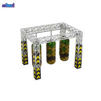 Équipement de course d'obstacles : Poutre d'équilibre sur mesure, installation facile pour parkour, escalade sur corde, filet de transport professionnel