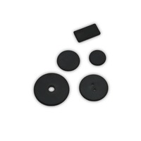 Étiquette de blanchisserie hôtelière étanche RFID NFC en ABS, résistante aux hautes températures, lavable, avec puce NTAG216 et zone d'écriture/lecture utilisateur de 144 octets