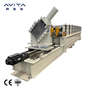 AVITA OEM Automatische Hochgeschwindigkeits-Muti-Funktion CZ Pfetten walzen form maschine für den Bau in Nordamerika - Product Image 3