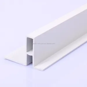 Perfil extruido para marco de ventana, Perfil de plástico para puertas, extrusión personalizada de PVC a bajo precio