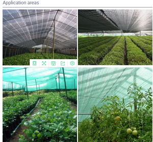 Nông Nghiệp Không Thấm Nước Nhà Kính Đen Vườn UV Vòng Dây Farming Đậu Xe Hàng Rào Sun Shade Sail & <span class=keywords><strong>Net</strong></span> Bìa CuộN - Product Image 6