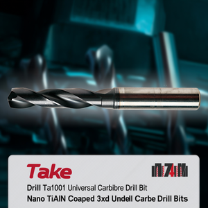 Ttake Ta1001 Universal <b>Carbide</b> <b>Drill</b> <b>Bit</b> Nano TiAlN Coated 3Xd Undrilled <b>Carbide</b> <b>Drill</b> <b>Bits</b> - Product Image 3