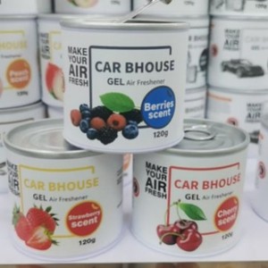 Profumo Solido di Lusso per Auto al Profumo di Pesca, Deodorante per Auto a Lunga Durata per Bocchette di Ventilazione - Product Image 4