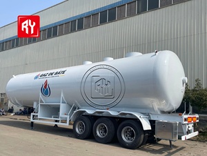 Camiones Cisterna de Gas Licuado de Petróleo de <span class=keywords><strong>Tres</strong></span> <span class=keywords><strong>Ejes</strong></span> de Alta Calidad de China, Utilizados Principalmente para el Transporte de Gas Licuado de Petróleo - Product Image 4