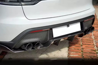 Nouveau Kit Carrosserie de Haute Qualité en Fibre de Carbone pour Macan 2022-2024 : Lame Avant, Jupes Latérales, Diffuseur Arrière, Spoiler et Pare-chocs Arrière – Amélioration du Design