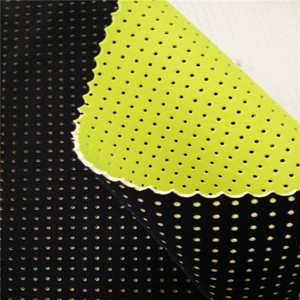 Prix usine perforé néoprène éponge mousse caoutchouc feuille rouleau extensible néoprène texturé tissu avec trous perforés - Product Image 2