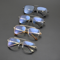 Lunettes de lecture progressives multifocales Pilot Titanium de haute qualité, montures durables unisexes, protection excellente