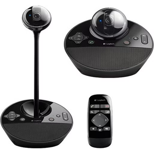Webcam de vidéoconférence Logitech <span class=keywords><strong>Bcc950</strong></span> neuve, caméra avec microphone anti-bruit, haut-parleur pour appels vidéo - Product Image 3