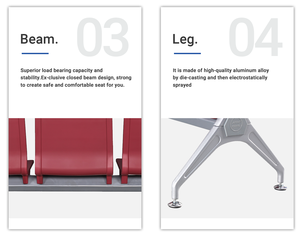 <span class=keywords><strong>Sillas</strong></span> <span class=keywords><strong>de</strong></span> <span class=keywords><strong>Espera</strong></span> Comerciales Modernas <span class=keywords><strong>de</strong></span> Cuero PU Naranja <span class=keywords><strong>de</strong></span> Lujo <span class=keywords><strong>para</strong></span> Áreas <span class=keywords><strong>de</strong></span> Recepción <span class=keywords><strong>de</strong></span> Hospitales y Clínicas - Product Image 4