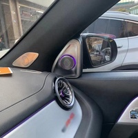 Haut-parleurs de voiture rentables de haute qualité Tweeter audio LED lumière ambiante 4D tweeters rotatifs pour Mercedes Ben-z GLA W247