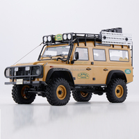 FMS 11045RSYL-SP 1/10 FCX10 RS modèle de voiture tout-terrain 2.4G RC 4WD électrique escalade Rock Buggy camion avec lumières