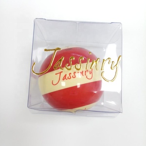 Jassinry ลูกบิลเลียดสีแดง57.25มม./52.25มม., ลูกคิวสำหรับฝึกบิลเลียดขนาด2 1/16นิ้วอุปกรณ์บิลเลียด1/4นิ้ว - Product Image 4