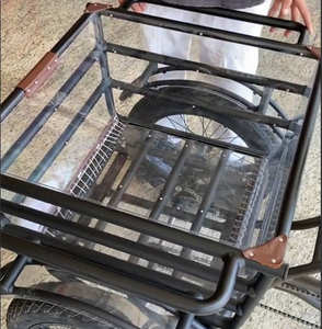 RaiderTrike-C202 20 pouces électrique Ebike <span class=keywords><strong>750W</strong></span> moteur gros pneu 3 roues E vélo Tricycle adulte Cargo vélo électrique avec grand panier - Product Image 3