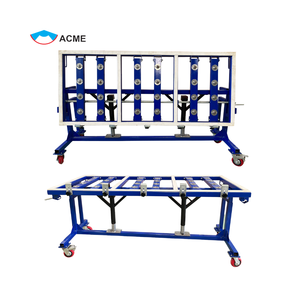 Chariot d'installation de machines en pierre directe d'usine OEM pour comptoirs de cuisine-granit de quartz en pierre à quatre roues - Product Image 5