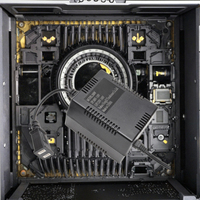 Transformateur de puissance monophasé HX-200 200W 110V 220V, transformateur Flyback à enroulement en aluminium 50/60Hz, type carré pour usage domestique