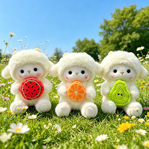 Muñeco de Peluche de Frutas con Sandía, <span class=keywords><strong>Naranja</strong></span> y Aguacate - Product Image 6