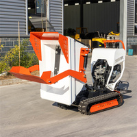 Hochwertiger HT-D500 Raupen-Minidumper 500kg Minidumper mit Kettenantrieb