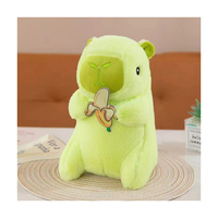 Plus de 30 000 modèles – Peluche Capybara de 25 cm pour machine à grue, vente en gros, Kawaii, coussin en peluche de 8 pouces, jouets pour enfants, cadeaux pour enfants, poupée