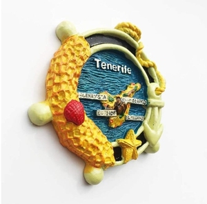 Resina 3D español <span class=keywords><strong>Tenerife</strong></span> timón nevera imán resina artesanía - Product Image 3