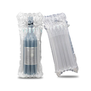 In-Stock for Q Type PA/PE Inflatable Air Column <b>Bags</b> Recyclable Protective Packaging with Custom Logo for <b>Wine</b> Shipping - Product Image 1
