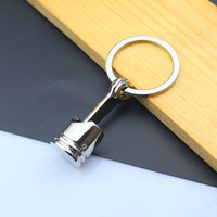 Porte-clés en métal style course, jante de turbocompresseur en alliage, pour passionnés de voitures, en stock, vente en gros, cadeau
