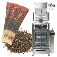 Machine d'emballage automatique multi-voies pour sachets de 8 voies de granulés de graines de chia