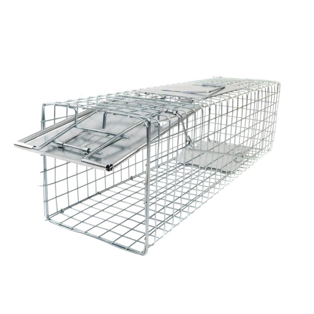 Bestseller Liebang Metal Live Animal Cage Fallen für Kaninchen Katzen Ratten Eichhörnchen Bisamratten Waschbären Hunde Fuchs Nerze