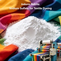 Sulfate de sodium populaire, prix usine pour l'impression et la teinture textile
