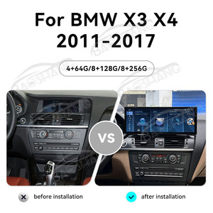 ZWautel 15,8 'Android14 Radio de coche para <span class=keywords><strong>Bmw</strong></span> X3 <span class=keywords><strong>X4</strong></span> F30/31/34/35/32/33/36 2011-2017 GPS inalámbrico Carplay unidad principal reproductor Multimedia - Product Image 2
