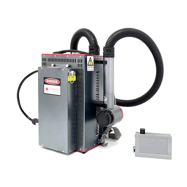 CKMACHINE Laser Cleaning Machine Backpack 50W 100W 200W 300W 500W 15mJ High Millis Joules Portable Lazer Cleaner