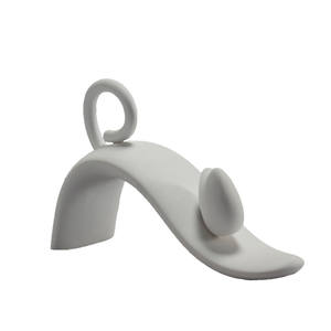 تمثال قطة سيراميكي بتصميم اسكندنافي مجرد، ديكور منزلي صديق للبيئة لطاولة غرفة المعيشة - Product Image 3