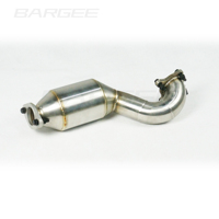 Bargee 300-Zellen-Fallrohr für Volkswagen Beetle 2012-UP 1.4T Performance-Auspuffrohr mit Katalysator