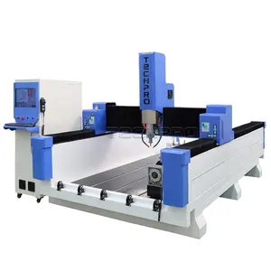 4 trục đá CNC Router đá khắc CNC máy công cụ khoan Khắc Máy đá máy với trục chính