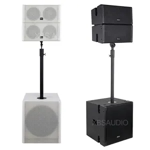 mini 5 inch 2-way line array speaker horn and 12 inch subwoofer