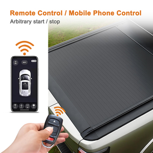 Tapa de rodillo eléctrico para camioneta, cubierta de Tonneau de aleación de aluminio para <span class=keywords><strong>Chevrolet</strong></span> Silverado Crew Cab 2015-2018 2019-2025 - Product Image 4