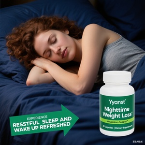Capsule de nuit OEM végétalienne pour la perte de poids, stimulant énergétique, coupe-faim et brûleur de graisse - Product Image 3
