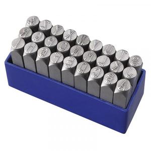 FERVI - P012/L06P Cromo-Vanadio HRC 58-60 Micro letras de estrés (27 Uds.) -ACCESORIOS HERRAMIENTAS ELÉCTRICAS EAN 8012667252564 - Product Image 1